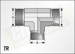 Foto TLR / TSR  T-spojky redukované (TR)