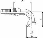 Foto CF 90° (6000 psi - SFS)